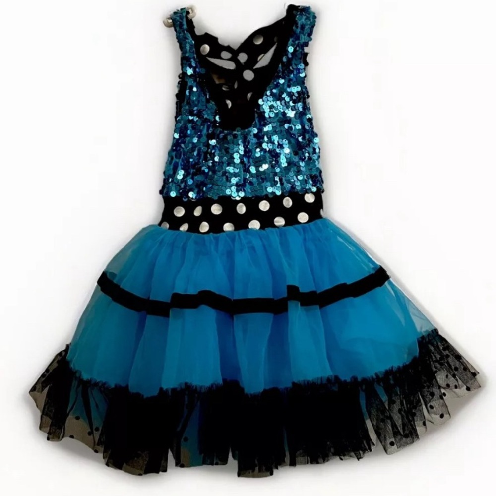 Weissman sequin and tulle dance costume in size XSC (extra small child)